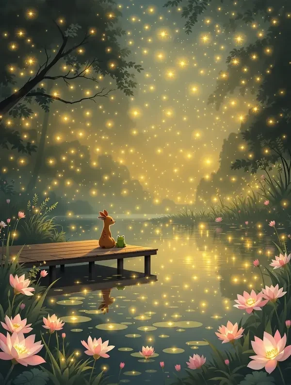 萤火虫之夜 海报